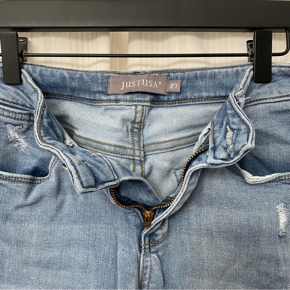 Studio Blue Vale low rise distressed skinny jeans size 27 - Picture 4 of 6